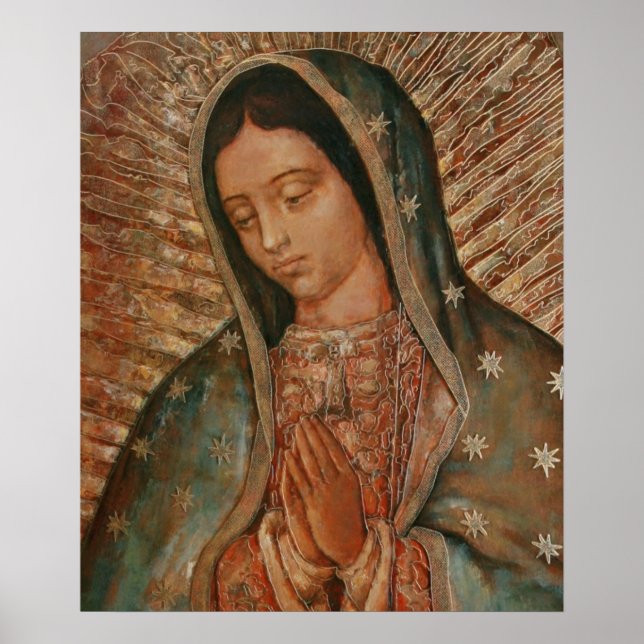 Póster nuestra dama de guadalupe (Frente)