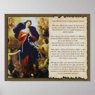 PÓSTER NUESTRA DAMA DE LA ORACIÓN DE NOTAS