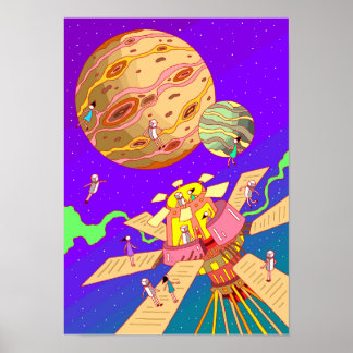 Póster Nuestra Estación Espacial.