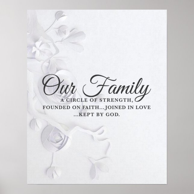 Póster Nuestra familia (Frente)