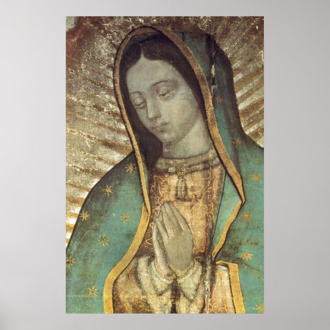 PÓSTER NUESTRA MADRE DE GUADALUPE. (Frente)