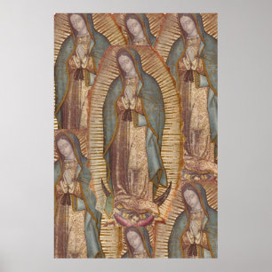 PÓSTER NUESTRA MADRE DE GUADALUPE (XTRA LRG 40X60)