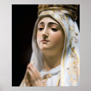 PÓSTER NUESTRA MUJER DE FATIMA