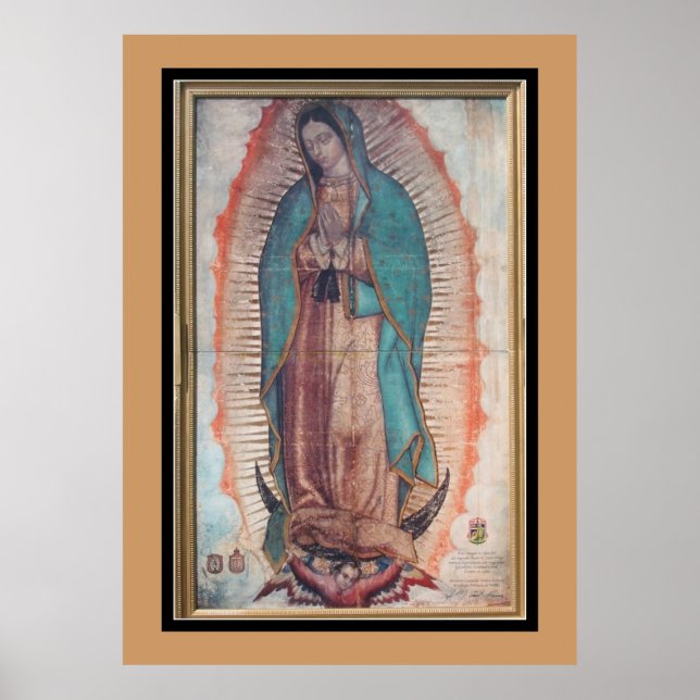 Póster NUESTRA MUJER DE GUADALUPE 30 x 45 (Frente)