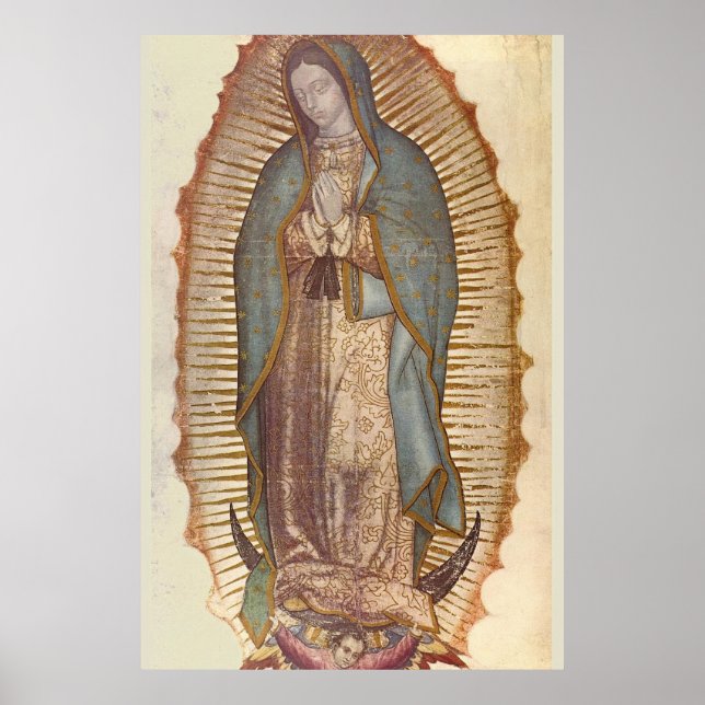 Póster NUESTRA MUJER DE GUADALUPE 30 x 45 (Frente)