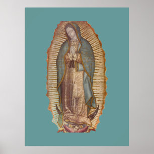 PÓSTER NUESTRA MUJER DE GUADALUPE (EXTRA GRAN 40X53)