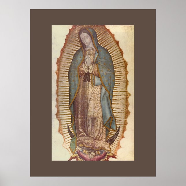 PÓSTER NUESTRA MUJER DE GUADALUPE (EXTRA GRAN 40X53) (Frente)