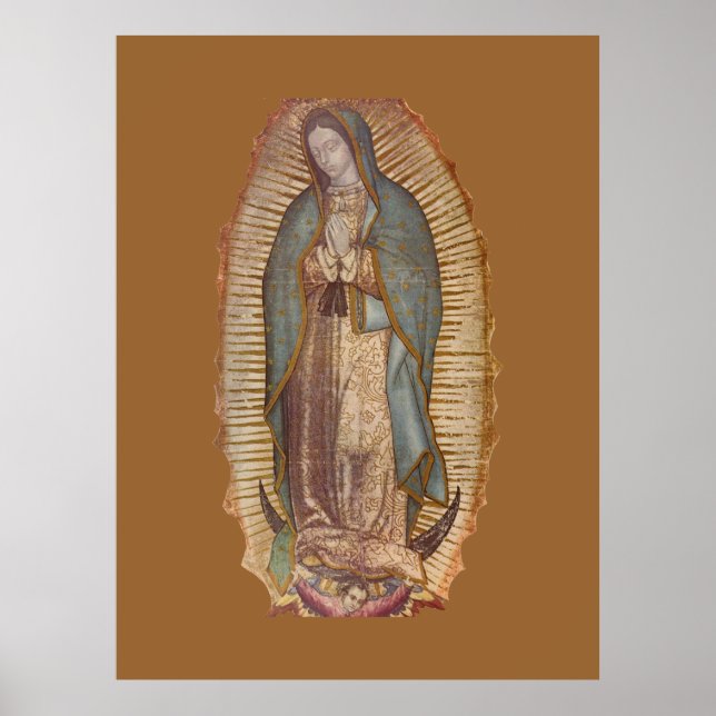 PÓSTER NUESTRA MUJER DE GUADALUPE (EXTRA GRAN 40X53) (Frente)
