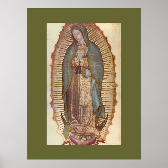 PÓSTER NUESTRA MUJER DE GUADALUPE (EXTRA GRAN 40X53) (Frente)