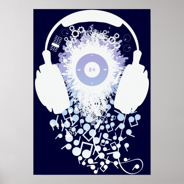 Póster Nuestra música (Frente)