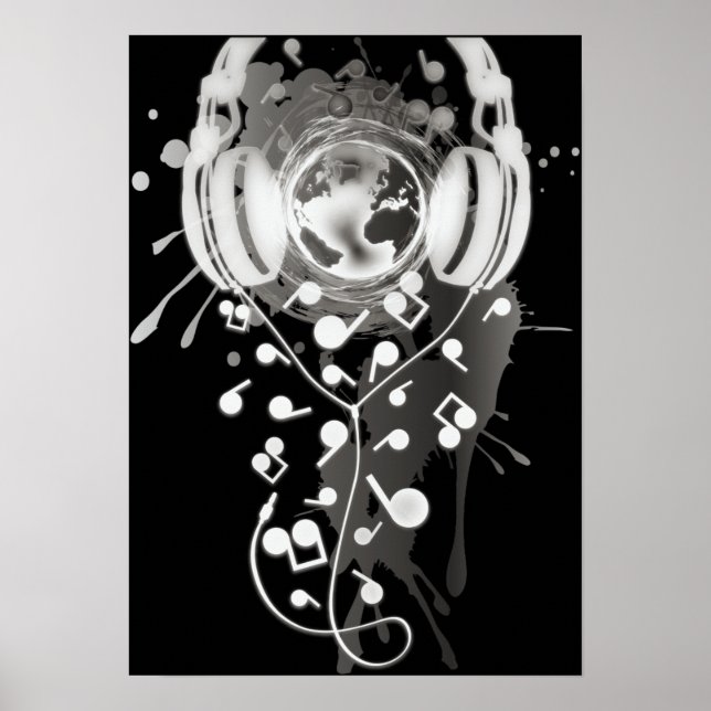 Póster Nuestra música (Frente)