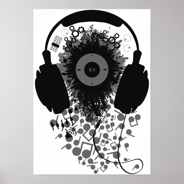 Póster Nuestra música (Frente)