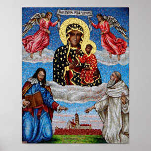 Póster Nuestra señora de Czestochowa