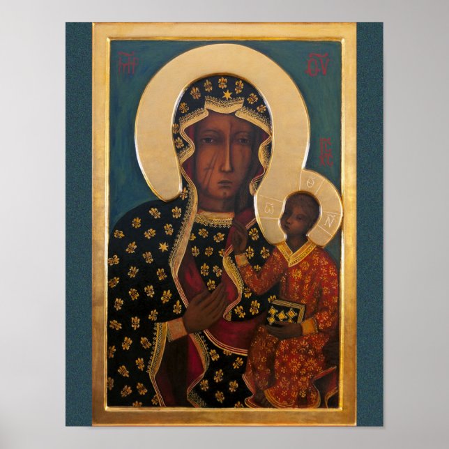 Póster Nuestra Señora De Czestochowa (Frente)