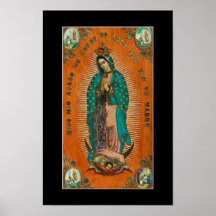 PÓSTER NUESTRA SEÑORA DE GUADALUPE
