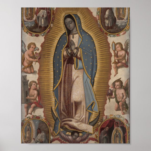 Póster Nuestra Señora De Guadalupe (Frente)