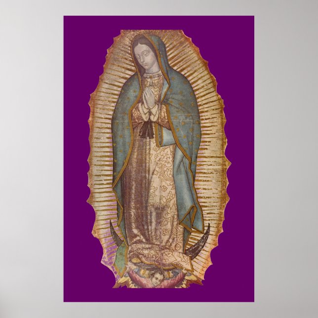 PÓSTER NUESTRA SEÑORA DE GUADALUPE (Frente)