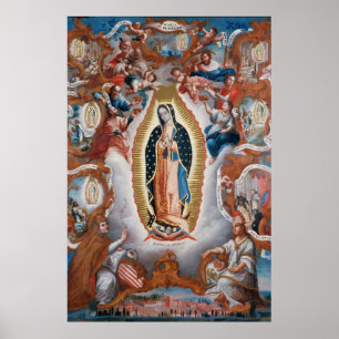 PÓSTER NUESTRA SEÑORA DE GUADALUPE