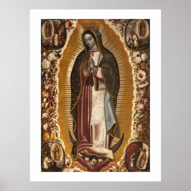 PÓSTER NUESTRA SEÑORA DE GUADALUPE (Frente)