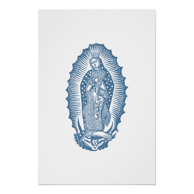 Póster Nuestra Señora de Guadalupe (Anverso)