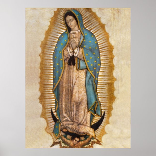 Póster Nuestra Señora De Guadalupe (Frente)
