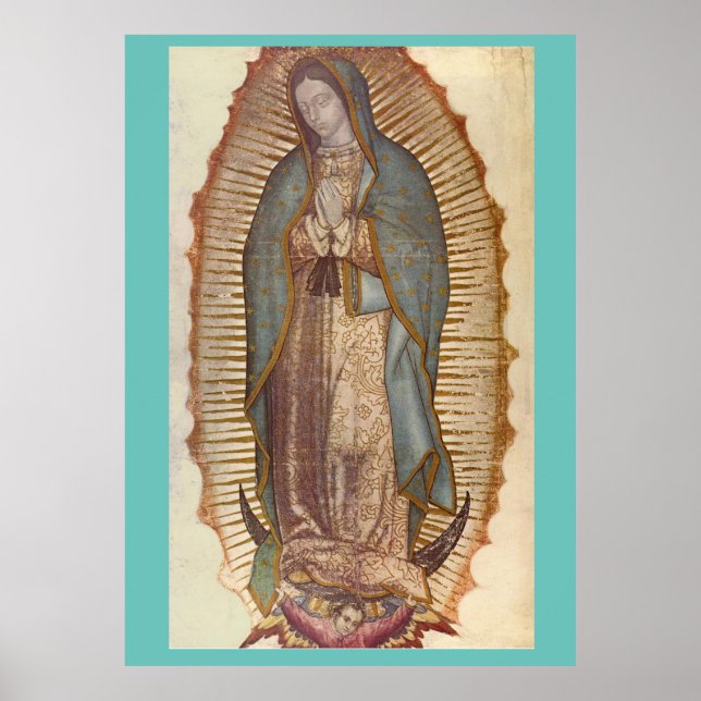 Póster Nuestra Señora de Guadalupe (Frente)