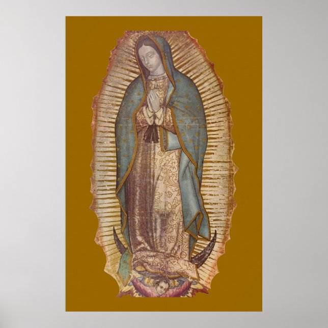 PÓSTER NUESTRA SEÑORA DE GUADALUPE (Frente)