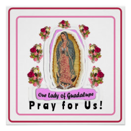 Póster Nuestra Señora de Guadalupe