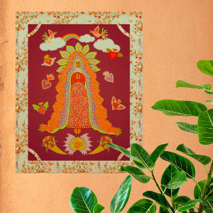 Póster Nuestra Señora de Guadalupe