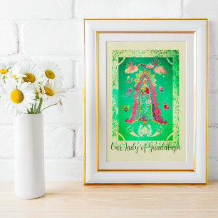 Póster Nuestra Señora de Guadalupe