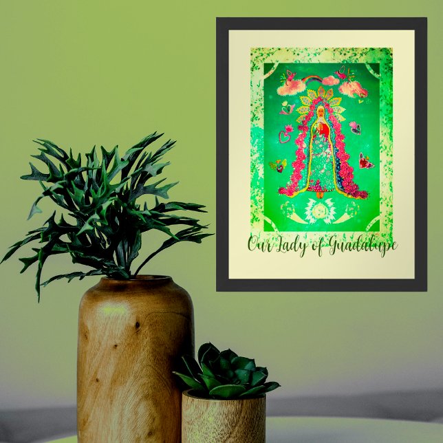 Póster Nuestra Señora de Guadalupe (Subido por el creador)