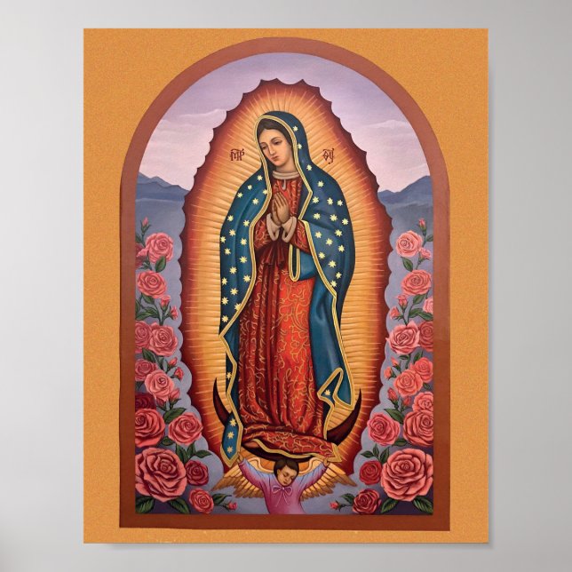Póster Nuestra Señora de Guadalupe (Frente)