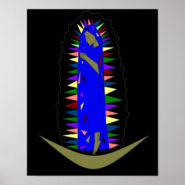 PÓSTER NUESTRA SEÑORA DE GUADALUPE (Frente)