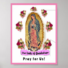 Póster Nuestra Señora de Guadalupe