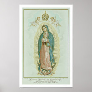 Póster Nuestra Señora De Guadalupe