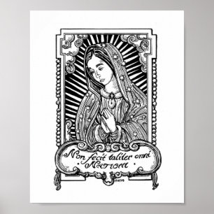 Póster Nuestra Señora de Guadalupe (II)