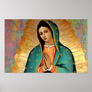 Póster Nuestra Señora de Guadalupe: Madre de América