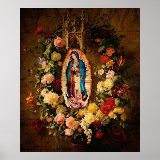 Póster Nuestra Señora de Guadalupe, Nuestra Señora de Gua (Frente)