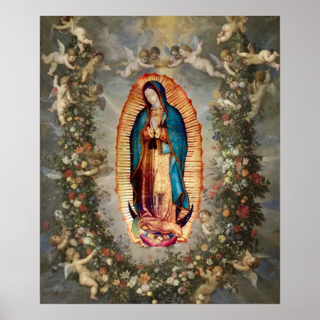 Póster Nuestra Señora de Guadalupe, Nuestra Señora de Gua (Frente)
