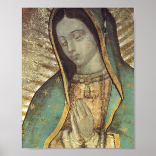 Póster Nuestra Señora De Guadalupe Original
