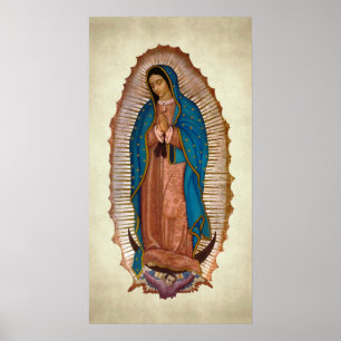 PÓSTER NUESTRA SEÑORA DE GUADALUPE POSTER