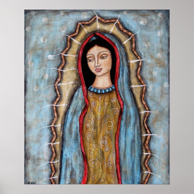Póster Nuestra Señora de Guadalupe Poster (Frente)