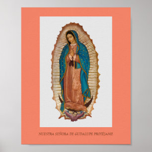 PÓSTER NUESTRA SEÑORA DE GUADALUPE POSTER