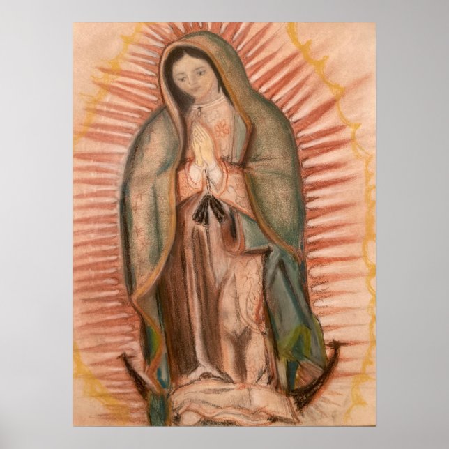 Póster Nuestra Señora de Guadalupe Poster (Frente)
