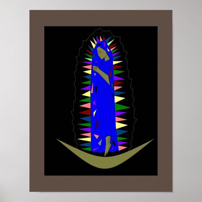 PÓSTER NUESTRA SEÑORA DE GUADALUPE POSTER (Frente)