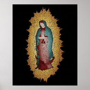 PÓSTER NUESTRA SEÑORA DE GUADALUPE POSTER