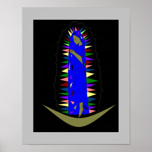 PÓSTER NUESTRA SEÑORA DE GUADALUPE POSTER