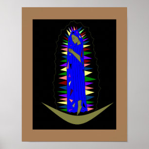 PÓSTER NUESTRA SEÑORA DE GUADALUPE POSTER