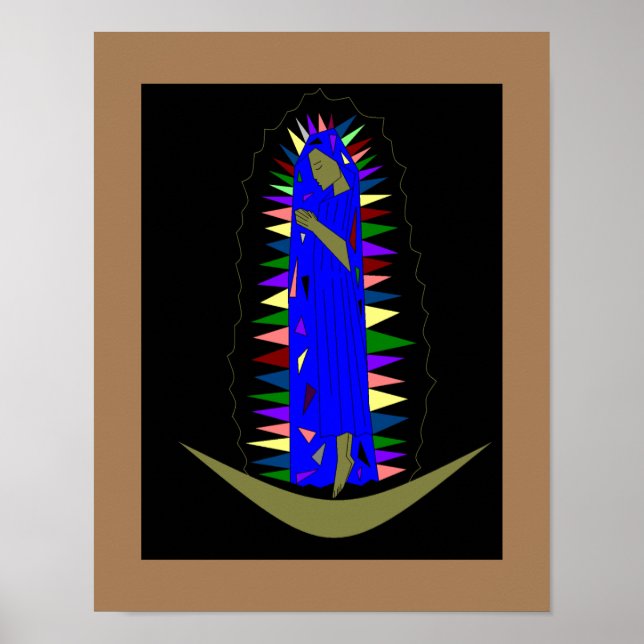 PÓSTER NUESTRA SEÑORA DE GUADALUPE POSTER (Frente)