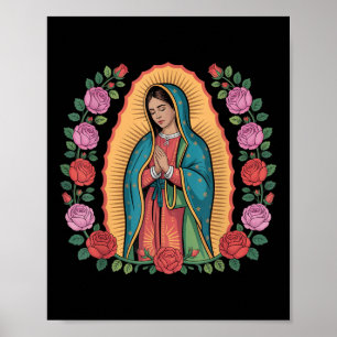 Póster Nuestra Señora De Guadalupe Sant María Imprimir Cr
